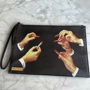 Fun lipsticks clutch